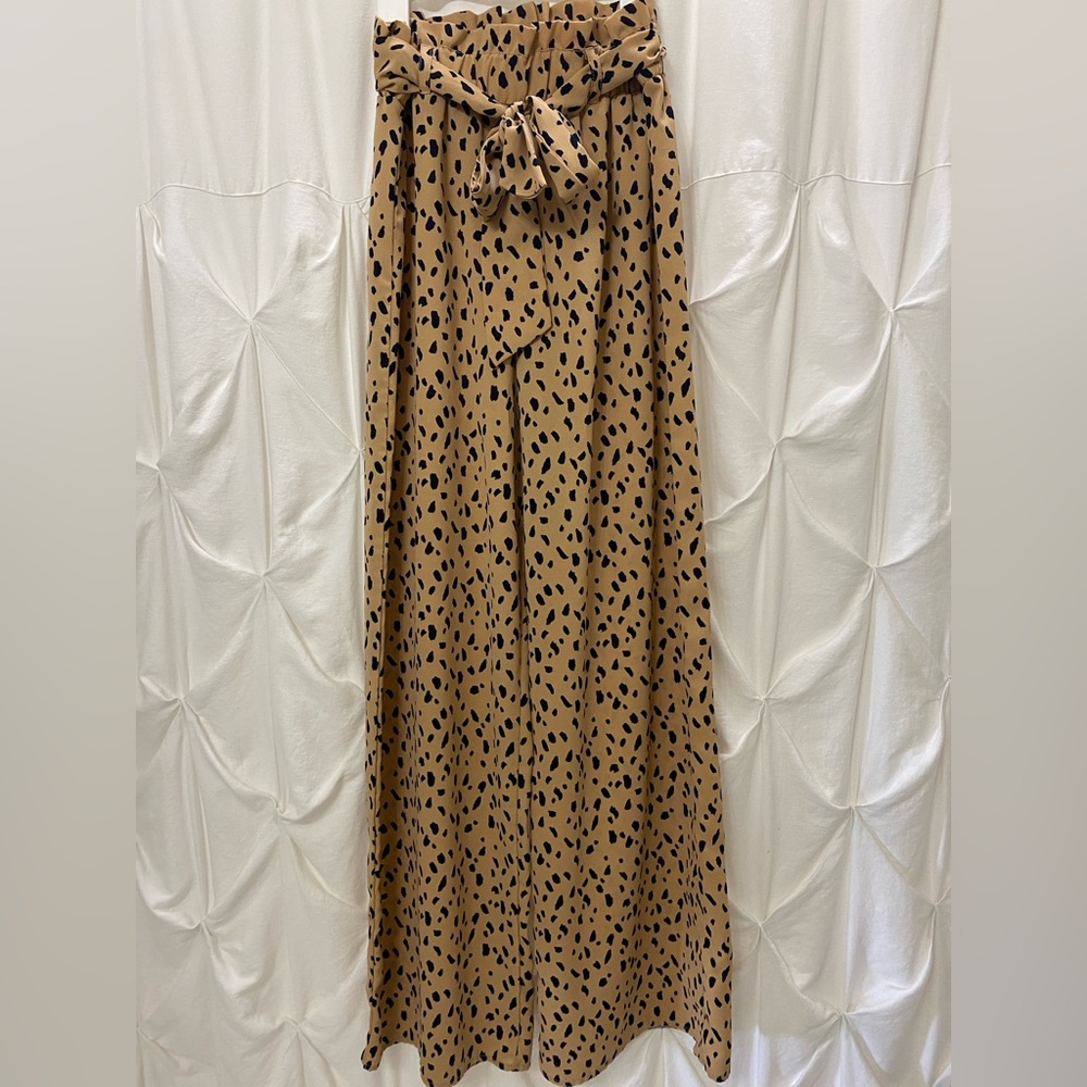 Leopard Dress Pant